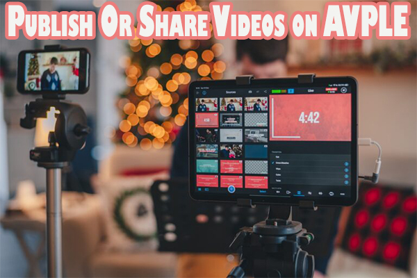Publish Or Share Videos on AVPLE