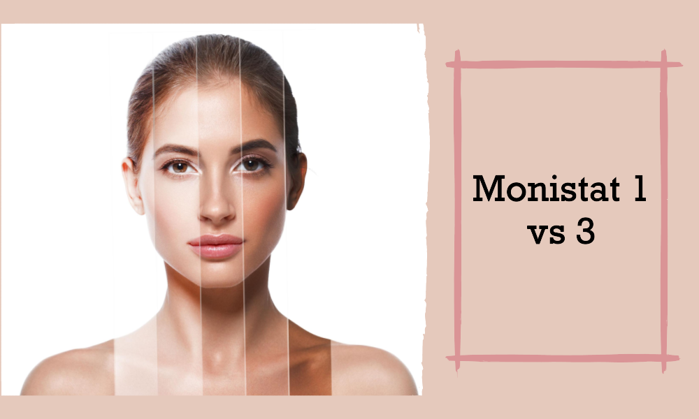 monistat 1 vs 3